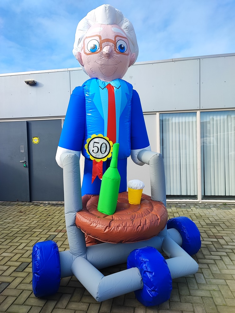 Opblaasfiguur man 50 huren Utrecht